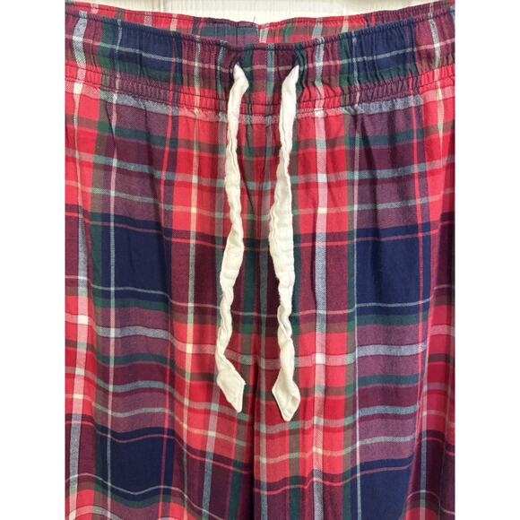 Victoria’s Secret Red Flannel Plaid Pajama Set Size Small Christmas PJs Cozy - Picture 11 of 13